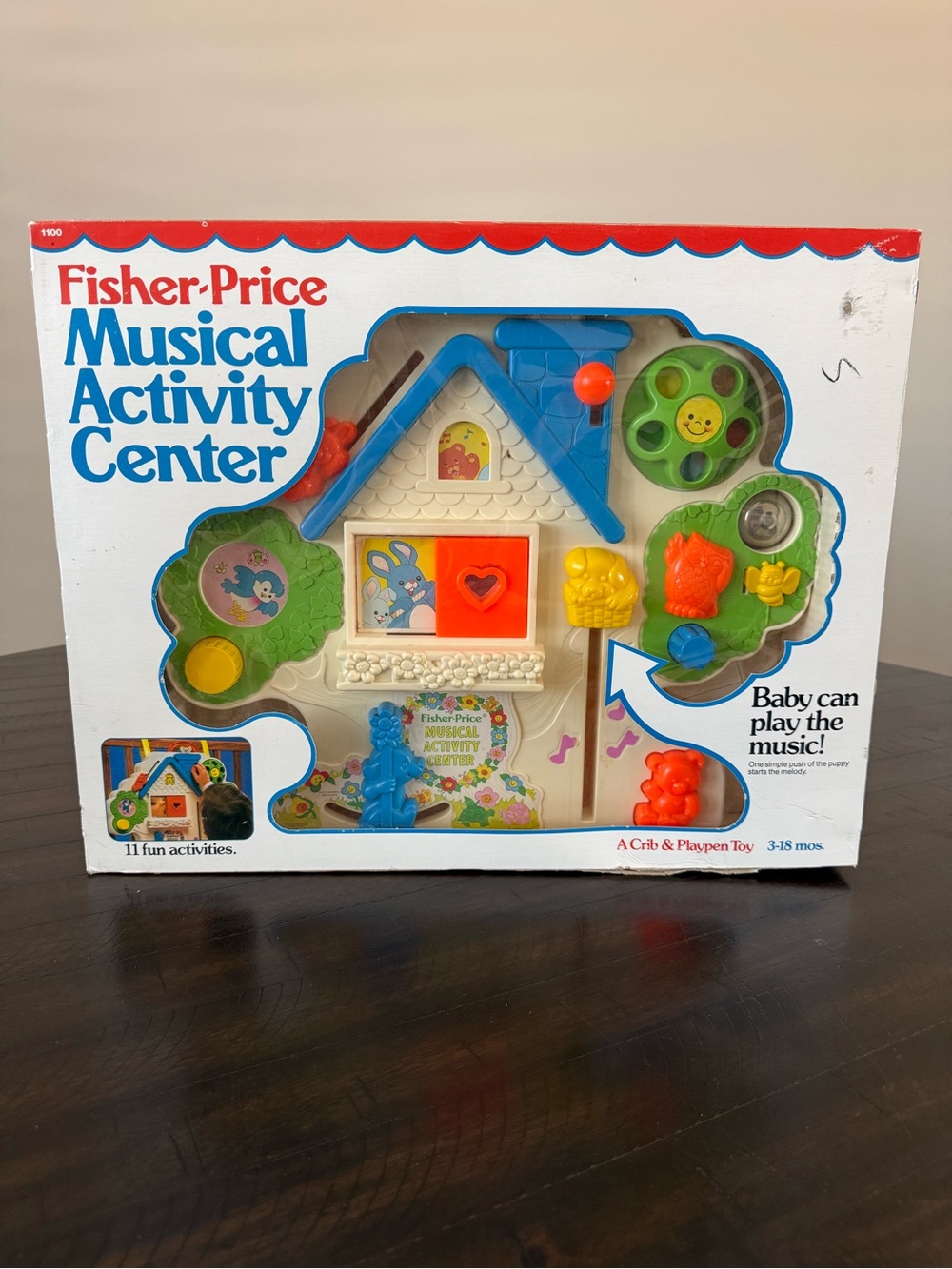 Vintage Fisher-Price Musical Activity Center